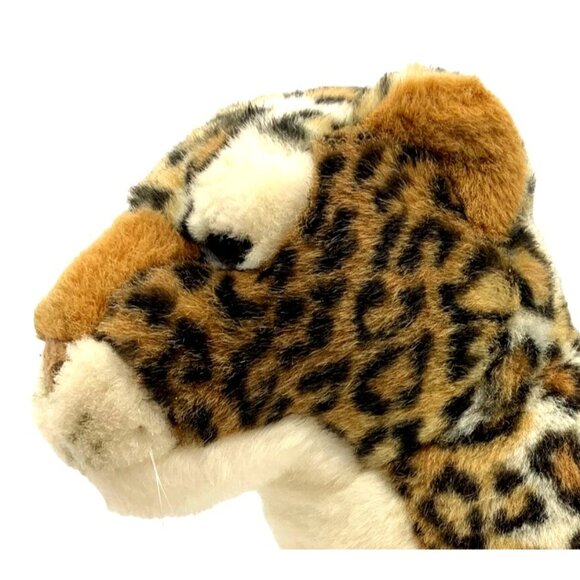 Leopard Plush Stuffed Animal Toy Realistic Cat Print vintage collectors lifelike - Picture 6 of 16